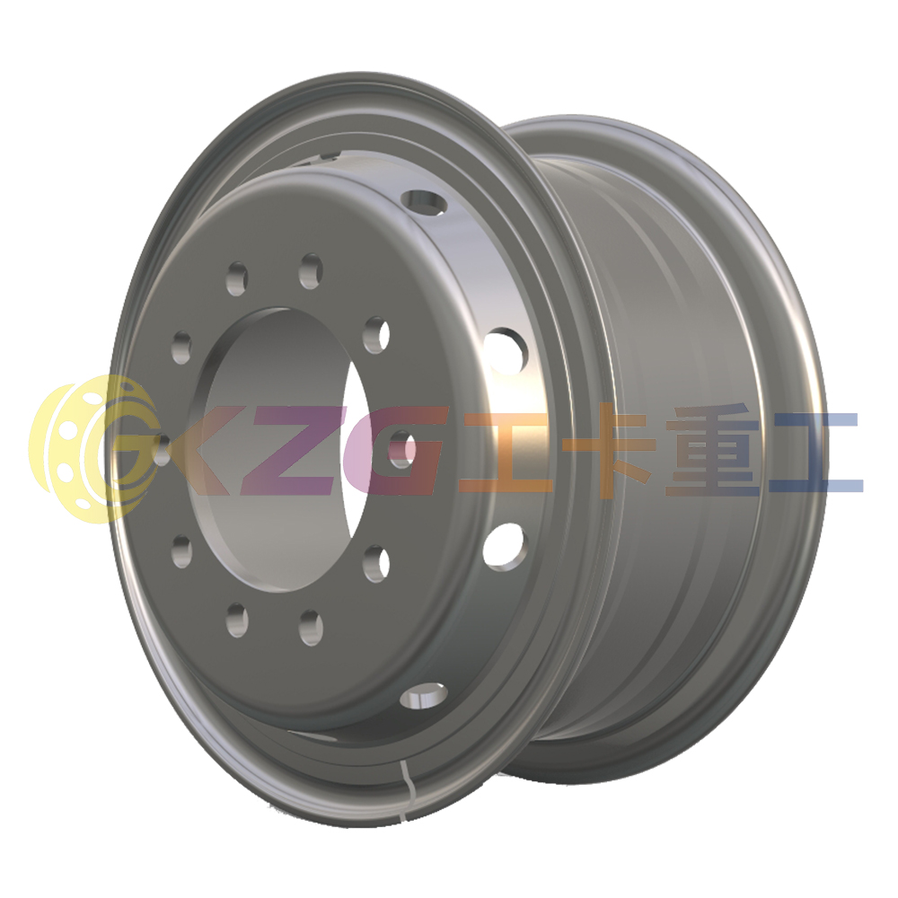 8.5-20 Heavy Duty Steel Wheel Rim Tube Type Truck Trailer Use OEM Factory 25 Years Production Experience