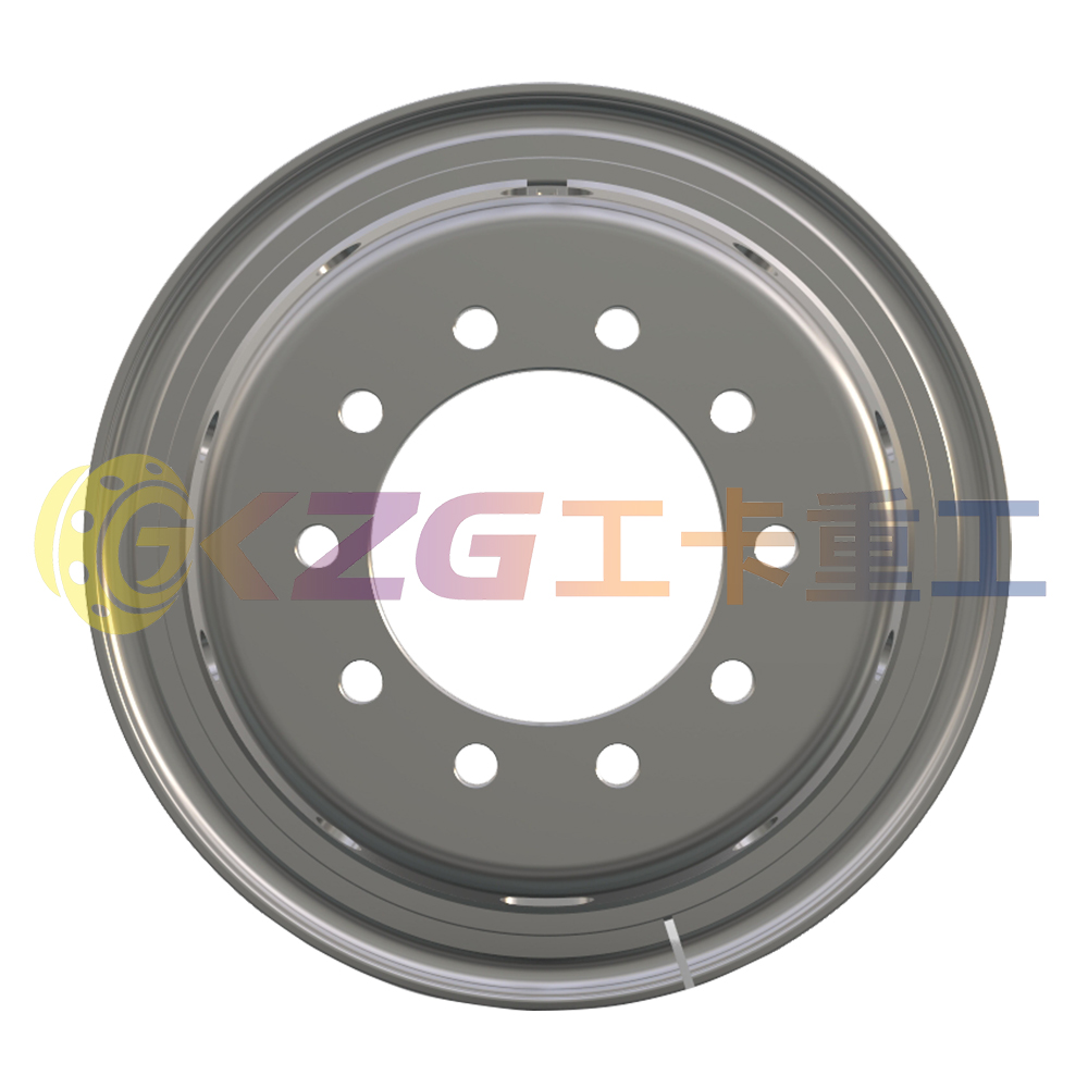8.5-20 Heavy Duty Steel Wheel Rim Tube Type Truck Trailer Use OEM Factory 25 Years Production Experience
