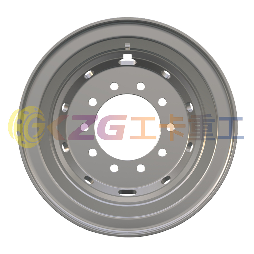 8.5-20 Steel Wheel for 12.00R20 Tires Heavy Truck Tube Rim Durable Performance for Rough Road Conditions