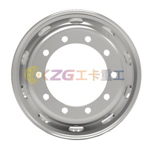 22.5×6.75, 10-26-335-281, Tubeless Steel Wheel with Steyr standard, Matched Tyre Size Matched Tyre Size 9R22.5