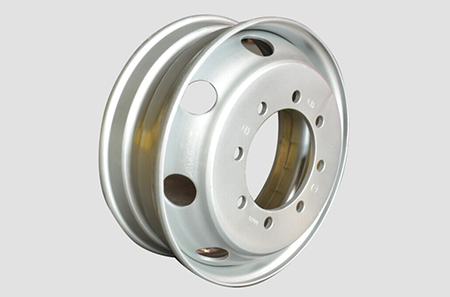 22.5×6.75, 10-26-335-281, Tubeless Steel Wheel with Steyr standard, Matched Tyre Size Matched Tyre Size 9R22.5