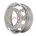 22.5×6.75, 10-26-335-281, Tubeless Steel Wheel with Steyr standard, Matched Tyre Size Matched Tyre Size 9R22.5