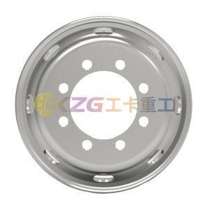 22.5×6.75, 8-32-285-221, Tubeless Steel Wheel with Japanese standard, Matched Tyre Size Matched Tyre Size 9R22.5