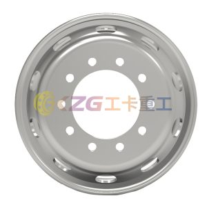 22.5x8.25, 10x32mm Bolt Holes/ Tubeless Steel Wheel Matched Tyre Size 11R22.5, 295/75R22.5, 295/80R22.5