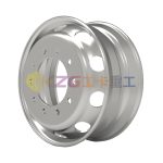 22.5×8.25, 10x32mm Bolt Holes/ Tubeless Steel Wheel Matched Tyre Size 11R22.5, 295/75R22.5, 295/80R22.5