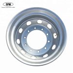19.5×6.75, 6-21-205-161, Tubeless Steel Wheel with Oman standard, Matched Tyre Size Matched Tyre Size 9R19.5, 225/70R19.5