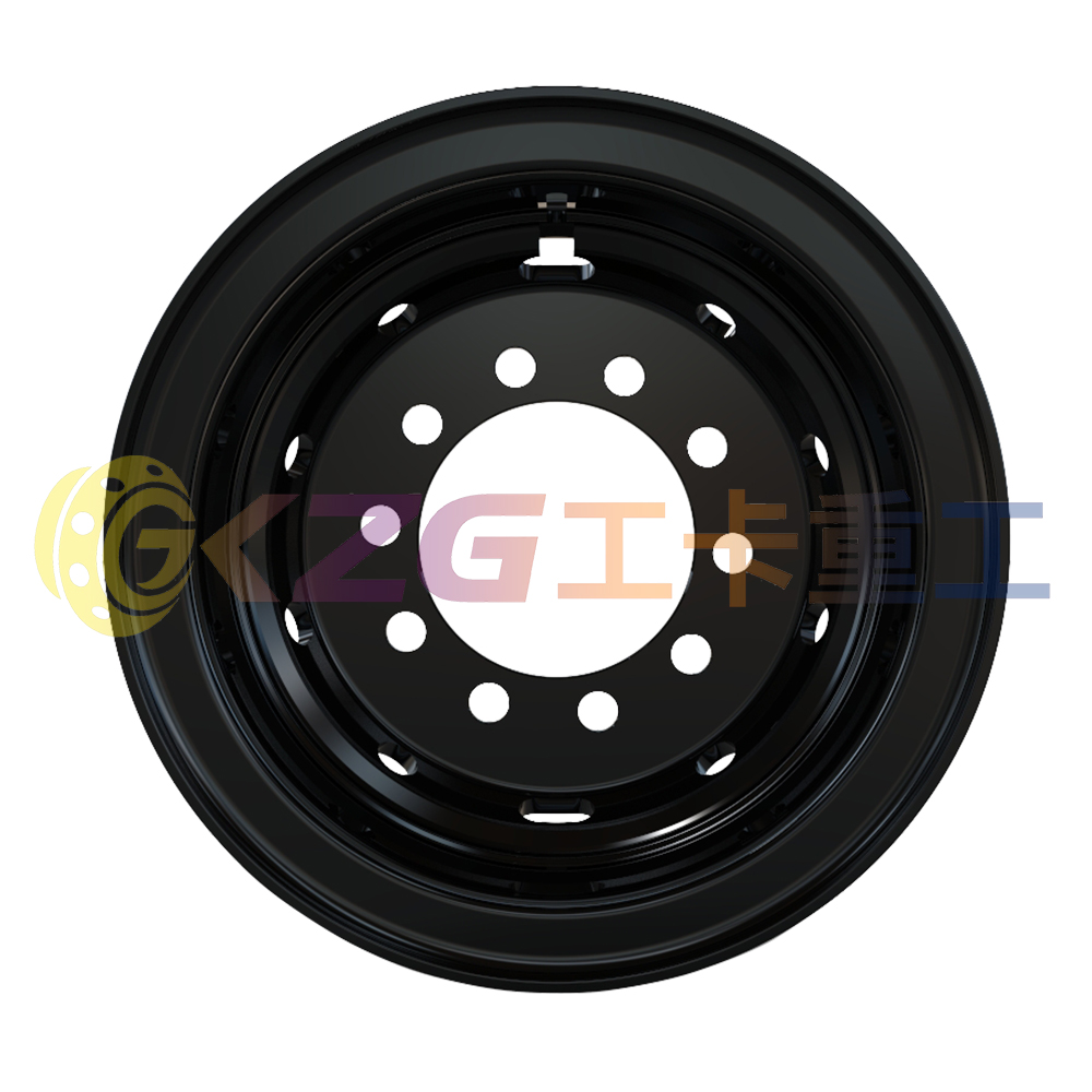 High Quality 8.5-20 Steel Wheel Rim for Truck Trailer Fits 12.00R20 Tires Durable Tube Type Popular in Africa Market