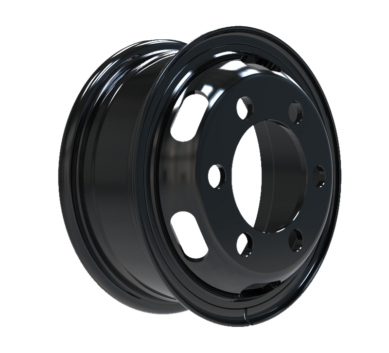 High Strength 5.5-16 Tube Steel Wheel – For Common Heavy Payload Trucks