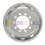 19.5×6.75, 10-26-225-176, Tubeless Steel Wheel with little Steyr standard, Matched Tyre Size Matched Tyre Size 9R19.5, 225/70R19.5