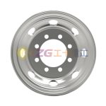 22.5×8.25, 8-26-275-221, Oman Tubeless Steel Wheel Matched Tyre Size 11R22.5, 295/75R22.5, 295/80R22.5