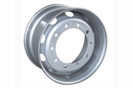 22.5×11.75, Tubeless Steel Wheel, Matched Tyre Size 15R22.5, 385/65R22.5