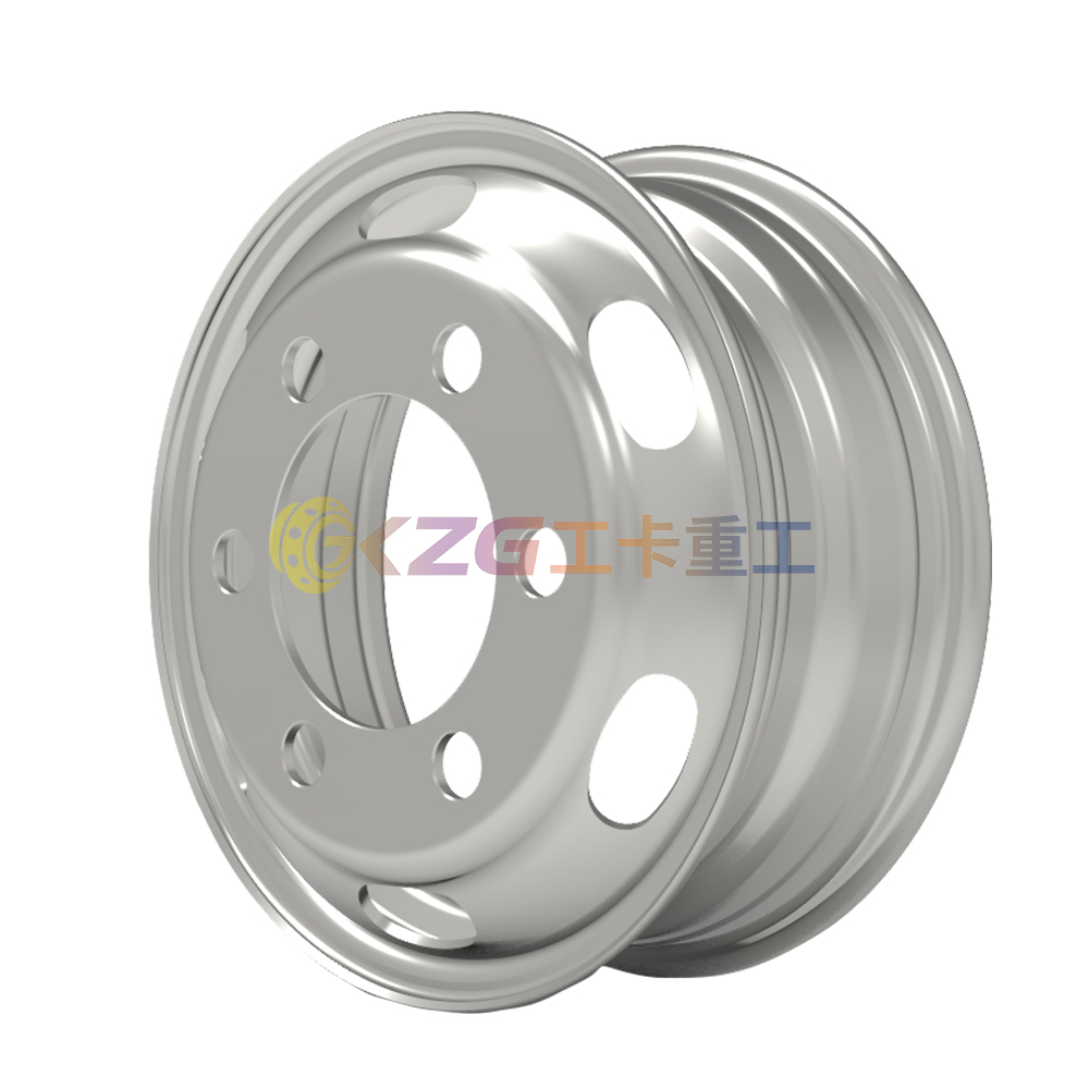 16×5.5, 6-20.5-190-140, Tubeless Steel Wheel matched Tire 7.5R16 and 215/85R16