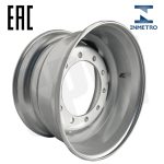 Tubeless Steel Wheel 22.5×11.75 matched tyre size 15R22.5, 385/65R22.5