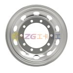 22.5×9.00 with Big Flange/10-26-335-281, Offset 175mm, Tubeless Steel Wheel, Matched Tyre Size Matched Tyre Size 11R22.5, 295/75R22.5, 295/80R22.5