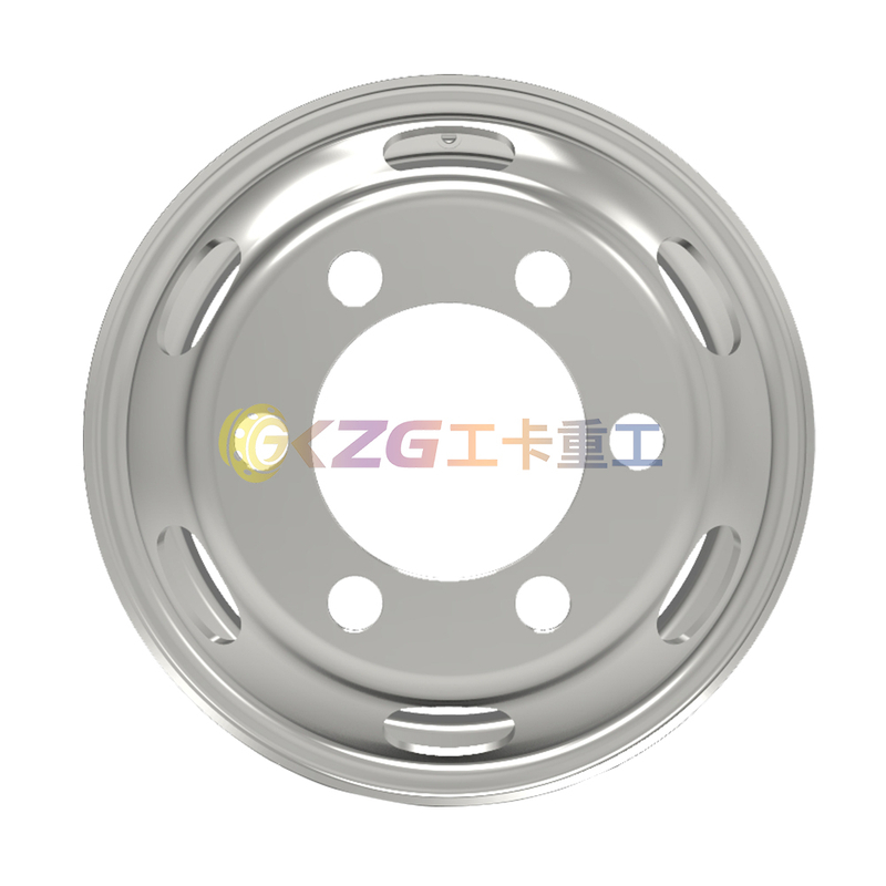 16×6.0K, 6-24-222.25-164, Tubeless Steel Wheel For JAC, Matched Tyre Size Matched Tyre Size 7.5R16 And 215/85R16
