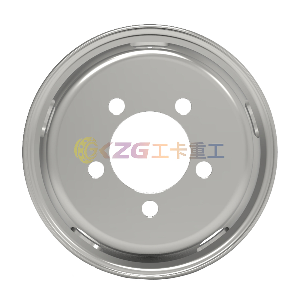 17.5×6.0, 5-29-203.2-146, Tubeless Steel Wheel for JAC, Matched Tyre Size Matched Tyre Size 8R17.5, 205/75R17.5, 215/75R17.5