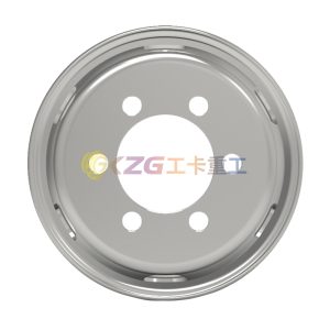 17.5×6.0, 6-32-222.25-163, Tubeless Steel Wheel for JAC, Matched Tyre Size Matched Tyre Size 8R17.5, 205/75R17.5, 215/75R17.5