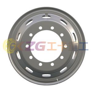 8.5-24, 8-32-285-221, Tube Steel Wheel with Mitsubishi Standard, Matched Tyre Size Matched Tyre Size 1200-24, Chinese Truck Wheel Factory