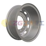 8.5-24, 10-26-335-281, Tube Steel Wheel with Steyr Standard, Matched Tyre Size Matched Tyre Size 1200-24, Chinese Truck Wheel Factory