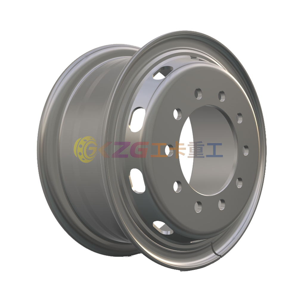 8.00V-20, 10-26-285.75-220, Tube Steel Wheel with American Standard, Matched Tyre Size Matched Tyre Size 1100-20, Chinese Truck Wheel Factory