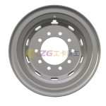 8.00V-20, 10-26-285.75-220, Tube Steel Wheel with American Standard, Matched Tyre Size Matched Tyre Size 1100-20, Chinese Truck Wheel Factory