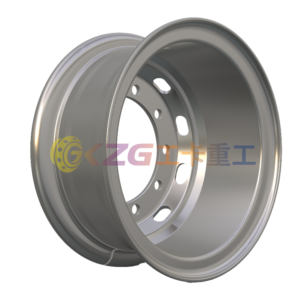 8.00V-20, 10-32-285.75-222, Tube Steel Wheel with 153 Standard, Matched Tyre Size Matched Tyre Size 1100-20, Chinese Truck Wheel Factory