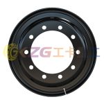 8.5-20, 10-26-335-281, Tube Steel Wheel with Steyr Standard, Matched Tyre Size Matched Tyre Size 1200-20, Chinese Truck Wheel Factory