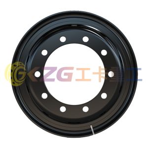 8.5-20, 10-26-335-281, Tube Steel Wheel with Steyr Standard, Matched Tyre Size Matched Tyre Size 1200-20, Chinese Truck Wheel Factory