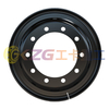 8.5-20, 10-26-335-281, Tube Steel Wheel with Steyr Standard, Matched Tyre Size Matched Tyre Size 1200-20, Chinese Truck Wheel Factory