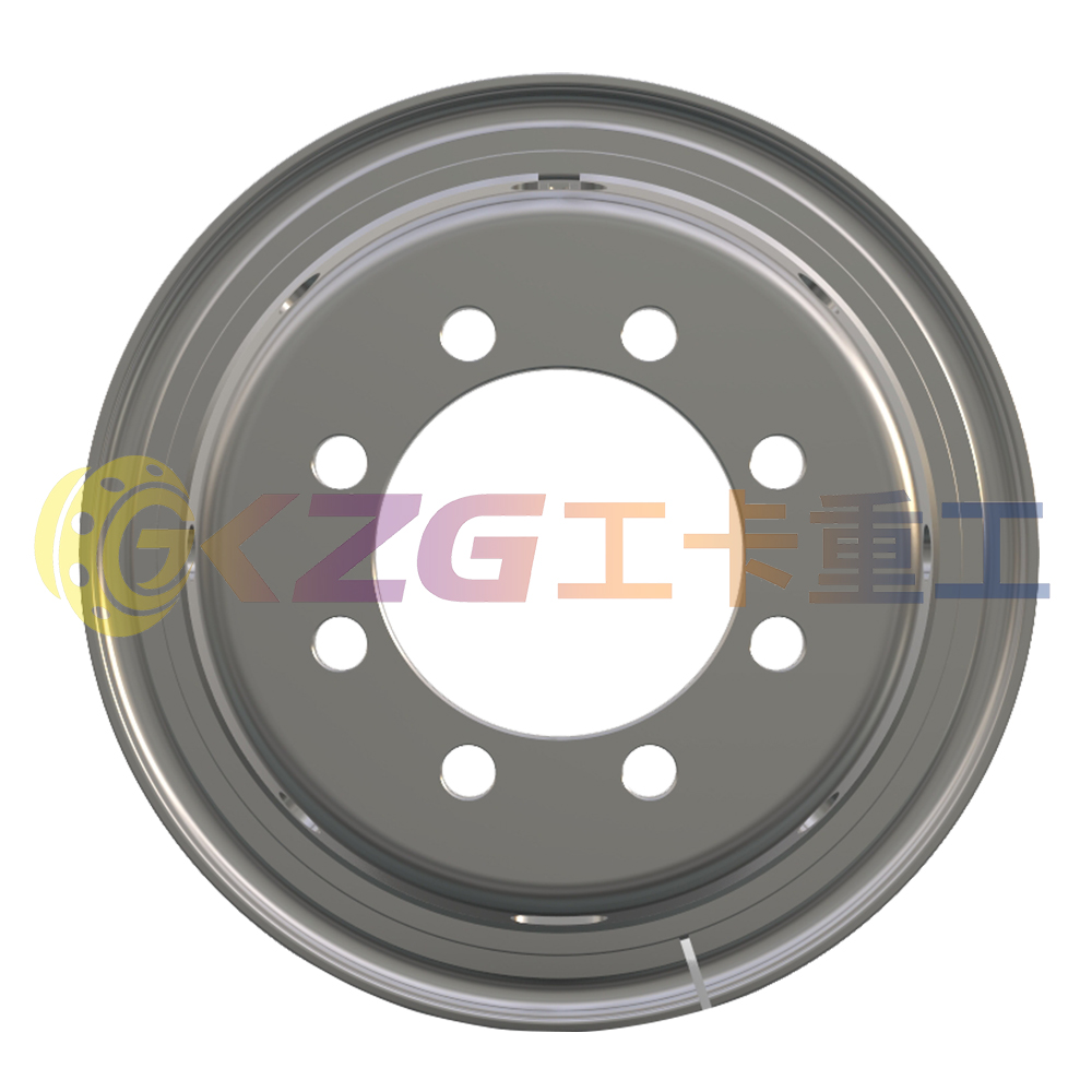 8.5-20, 8-32-285-221, Tube Steel Wheel with Mitsubishi Standard, Matched Tyre Size Matched Tyre Size 1200-20, Chinese Truck Wheel Factory