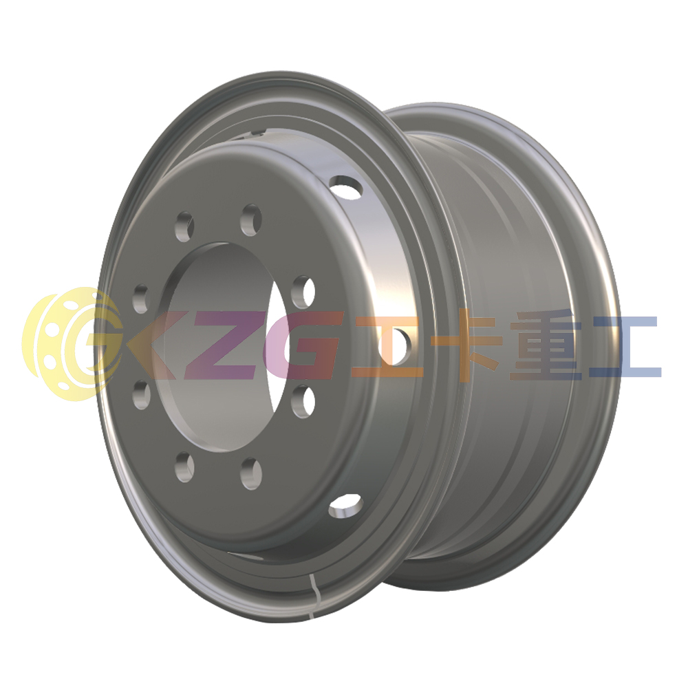 8.5-20, 8-32-285-221, Tube Steel Wheel with Mitsubishi Standard, Matched Tyre Size Matched Tyre Size 1200-20, Chinese Truck Wheel Factory