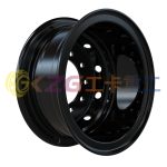 8.5-20, 10-32-285.75-222, Tube Steel Wheel with 153 Standard, Matched Tyre Size Matched Tyre Size 1200-20, Chinese Truck Wheel Factory