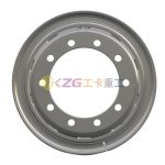 7.50V-20, 10-26-335-281, Tube Steel Wheel with Steyr Standard, Matched Tyre Size Matched Tyre Size 1000-20, Chinese Truck Wheel Factory