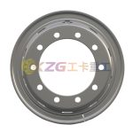 7.00T-20, 10-26-285.75-220, Tube Steel Wheel with American Standard, Matched Tyre Size Matched Tyre Size 900-20, Chinese Truck Wheel Factory