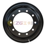 7.00T-20, 10-26-335-281, Tube Steel Wheel with Steyr Standard, Matched Tyre Size Matched Tyre Size 900-20, Chinese Truck Wheel Factory