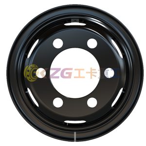 6.0-16, 6-32-222.25-163, Tube Steel Wheel for JAC, Matched Tyre Size Matched Tyre Size 750-16, Chinese Truck Wheel Factory