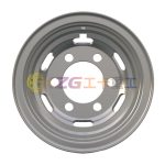 6.0-16, 6-21-205-161, Tube Steel Wheel for JAC, Matched Tyre Size Matched Tyre Size 750-16, Chinese Truck Wheel Factory
