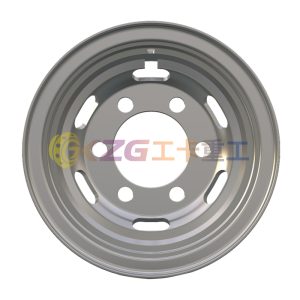 6.0-16, 6-21-205-161, Tube Steel Wheel for JAC, Matched Tyre Size Matched Tyre Size 750-16, Chinese Truck Wheel Factory