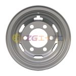 6.0-16, 6-21-205-161, Tube Steel Wheel for JAC, Matched Tyre Size Matched Tyre Size 750-16, Chinese Truck Wheel Factory