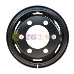 5.5-16, 6-21-205-161, Tube Steel Wheel for JAC, Matched Tyre Size Matched Tyre Size 700-16, Chinese Truck Wheel Factory