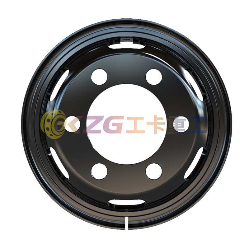 5.5-16, 6-21-205-161, Tube Steel Wheel for JAC, Matched Tyre Size Matched Tyre Size 700-16, Chinese Truck Wheel Factory