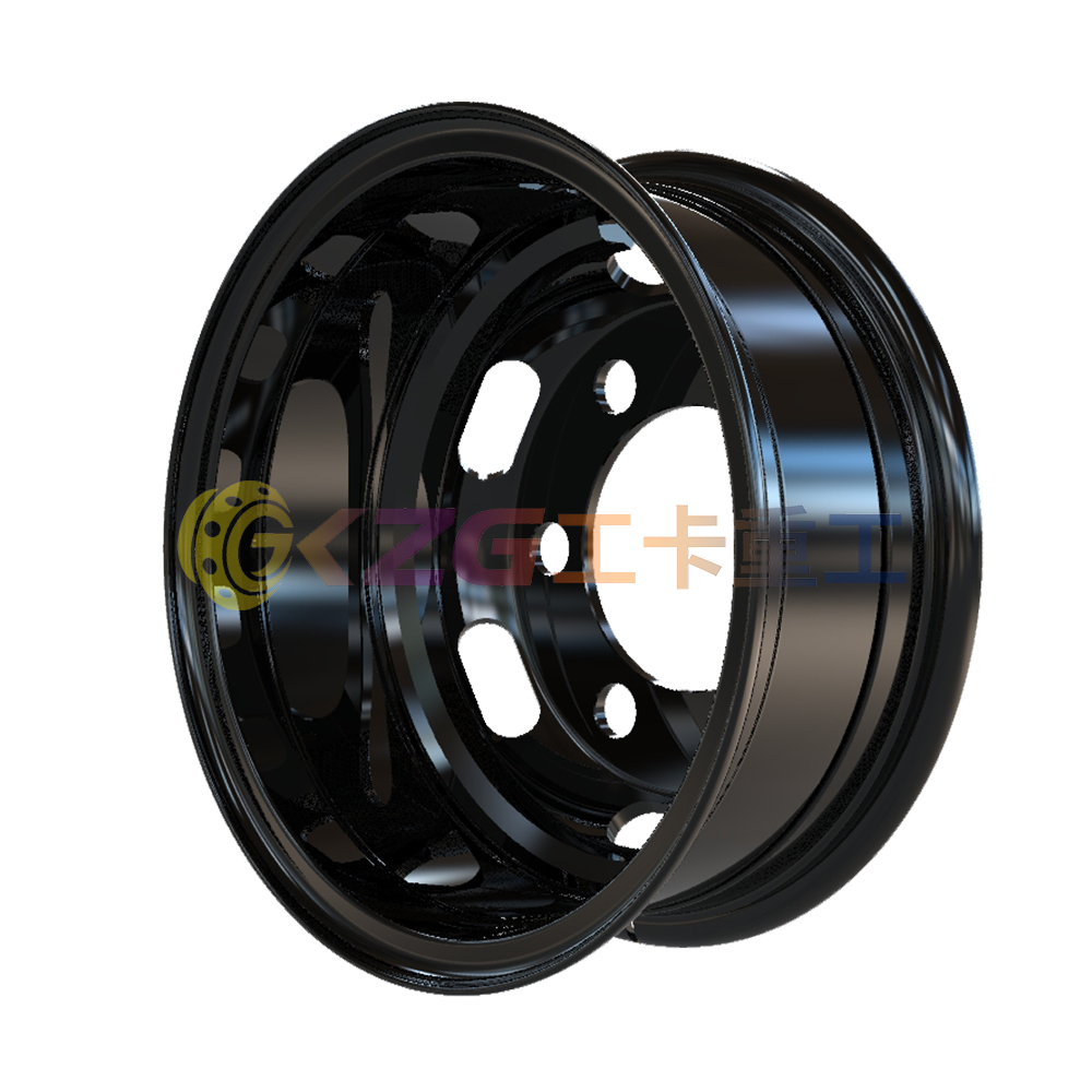 5.5-16, 6-21-205-161, Tube Steel Wheel for JAC, Matched Tyre Size Matched Tyre Size 700-16, Chinese Truck Wheel Factory
