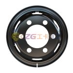 5.5-16, 6-21-205-161, Tube Steel Wheel for JAC, Matched Tyre Size Matched Tyre Size 700-16, Chinese Truck Wheel Factory