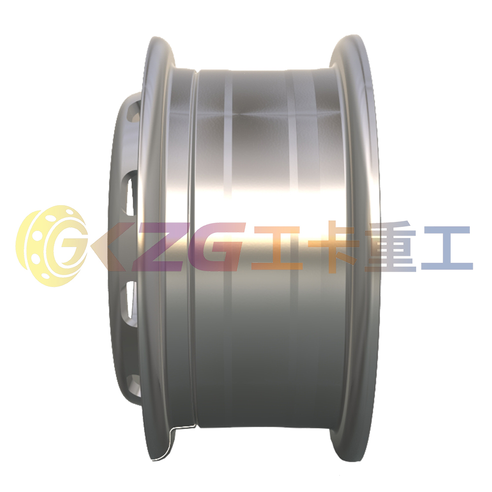 9.0-20, 10-26-335-281, Thickness 18mm, Tube Steel Wheel with Steyr Standard, Matched Tyre Size Matched Tyre Size 1200-20, Chinese Truck Wheel Factory