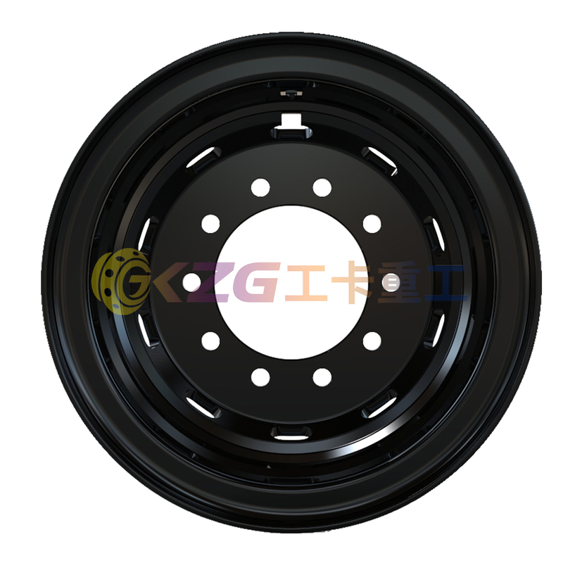 7.50V-20, 10-32-285.75-222, Tube Steel Wheel Matched Tyre Size Matched Tyre Size 1000-20, Chinese Truck Wheel Factory