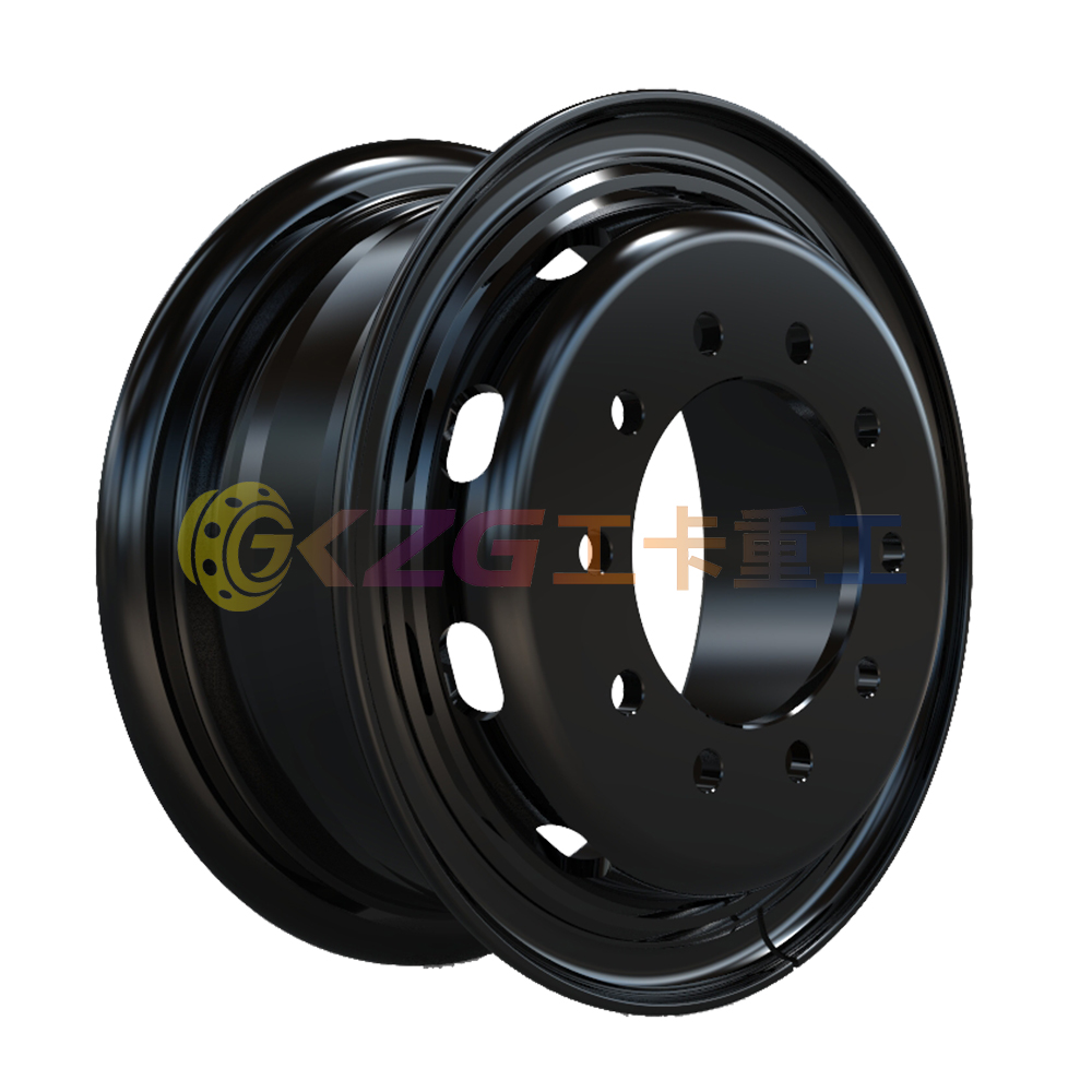 7.50V-20, 10-32-285.75-222, Tube Steel Wheel Matched Tyre Size Matched Tyre Size 1000-20, Chinese Truck Wheel Factory