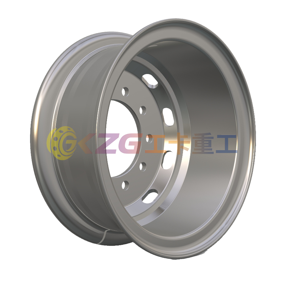 7.50V-20, 10-32-285.75-222, Tube Steel Wheel Matched Tyre Size Matched Tyre Size 1000-20, Chinese Truck Wheel Factory