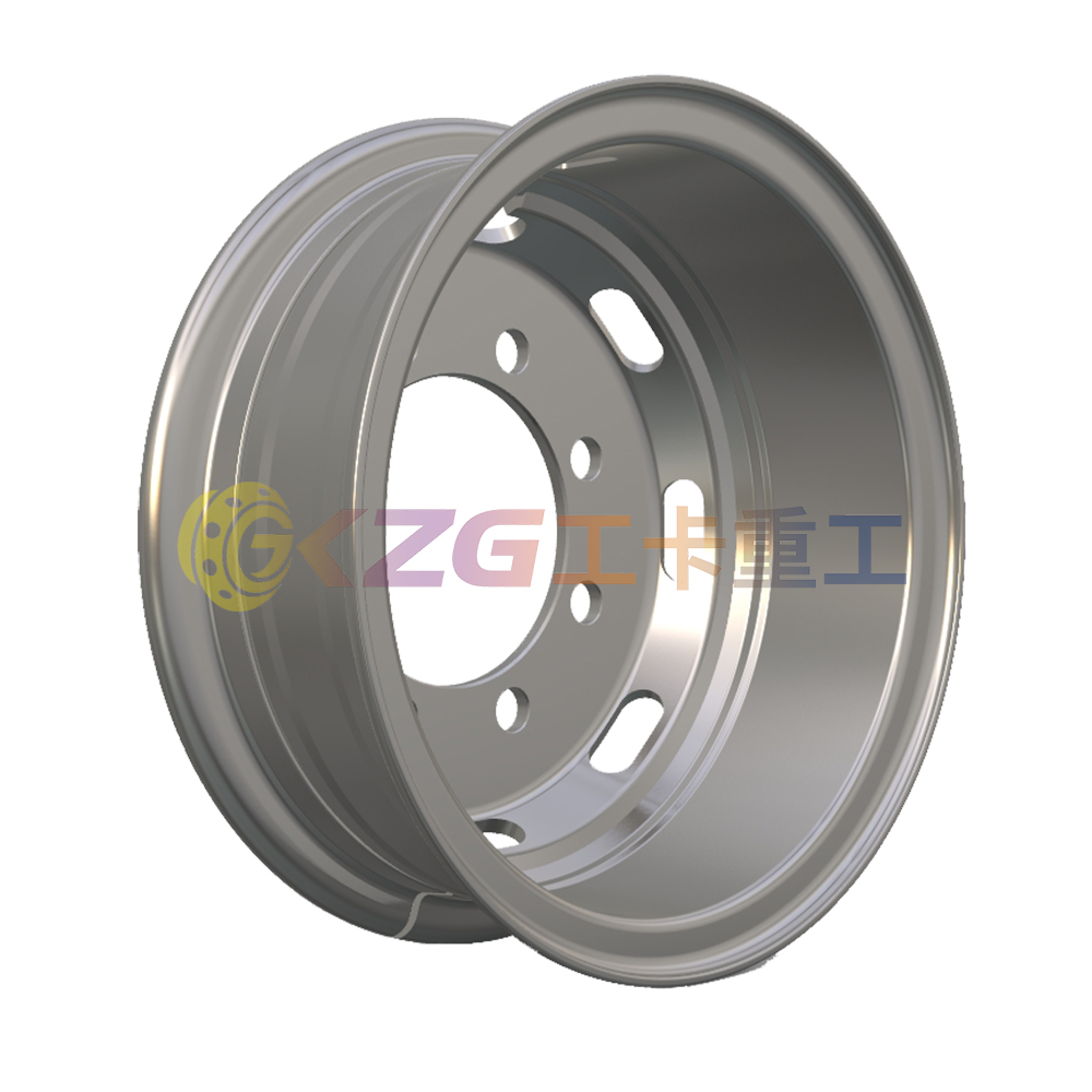 6.5-20, 6-32-222.25-163, Tube Steel Wheel, Matched Tyre Size Matched Tyre Size 825-20, Chinese Truck Wheel Factory