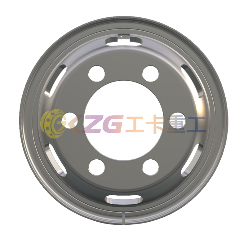 5.5F-16, 6-32-222.25-163, Tube Steel Wheel, Matched Tyre Size Matched Tyre Size 700-16, Chinese Truck Wheel Factory