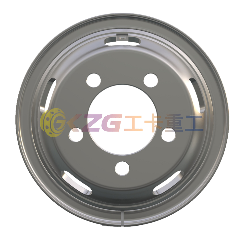 6.0G-16, 5-32-208-150, Tube Steel Wheel for JAC, Matched Tyre Size Matched Tyre Size 750-16, Chinese Truck Wheel Factory